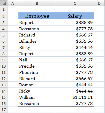 remove duplicates in excel