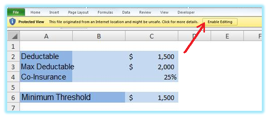 enable macros 2007