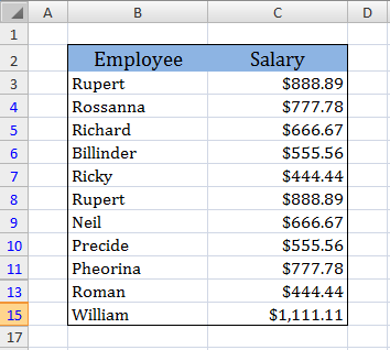 advanced filter in excel